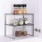 HAITRAL Set of 2 Metal Cupboard Shelf Organiser, Spice Rack, Kitchen S