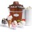 Nostalgia Electric Ice Cream Maker - Old Fashioned Soft Serve Ice Crea