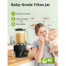 Nuwave Infinity Commercial Blender, Heavy-Duty Smoothie Blender w/ 2.5