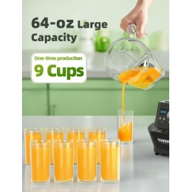 Nuwave Infinity Commercial Blender, Heavy-Duty Smoothie Blender w/ 2.5