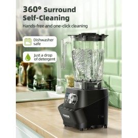 Nuwave Infinity Commercial Blender, Heavy-Duty Smoothie Blender w/ 2.5