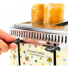 Russell Hobbs Emma Bridgewater Bumble Bee & Polka Dot 4 Slice Toaster