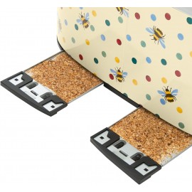 Russell Hobbs Emma Bridgewater Bumble Bee & Polka Dot 4 Slice Toaster
