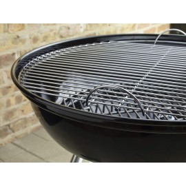Weber Compact Kettle Charcoal Grill Barbecue, 57cm | BBQ Grill with Li