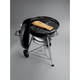 Weber Compact Kettle Charcoal Grill Barbecue, 57cm | BBQ Grill with Li