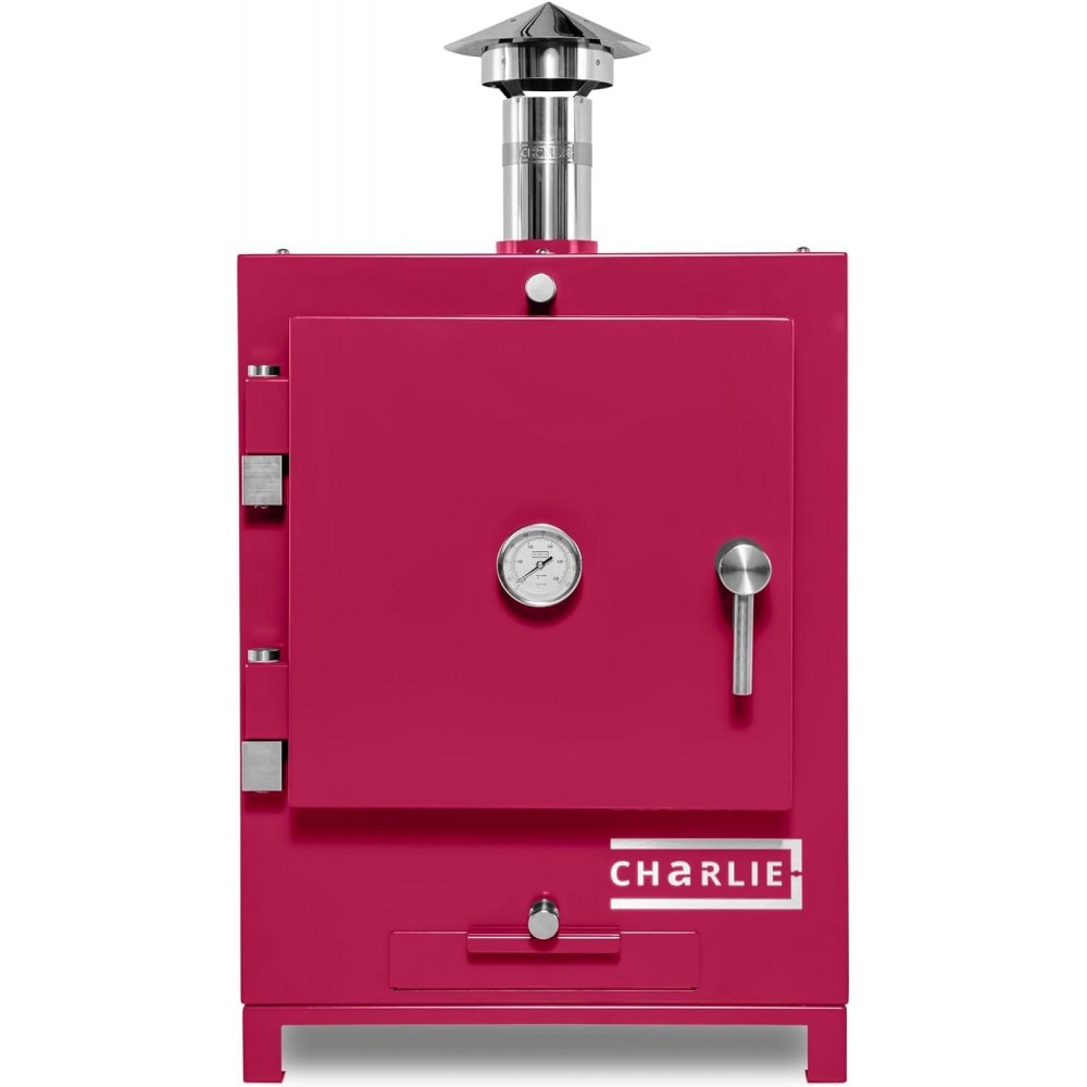 Charlie Cheeky Charcoal Oven - Tabletop (Rhubarb)