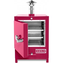 Charlie Cheeky Charcoal Oven - Tabletop (Rhubarb)