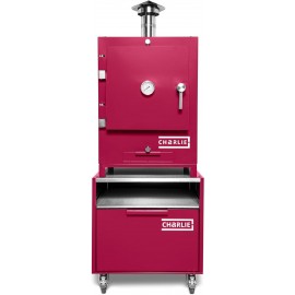 Charlie Cheeky Charcoal Oven - Tabletop (Rhubarb)