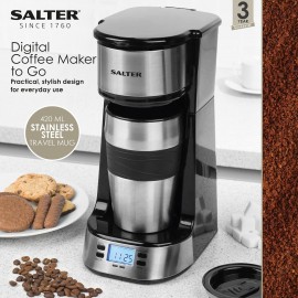Salter EK2732 Personal Coffee Machine - One Cup Filter Coffee Maker, I