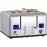 CUSIMAX 4 Slice Toaster, Ultra-Clear LED Display & Extra Wide Slots, D