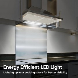 CIARRA Cooker Hoods 60cm CBCS6201 Stainless Steel Chimney vent Hood 60