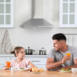 CIARRA Cooker Hoods 60cm CBCS6201 Stainless Steel Chimney vent Hood 60