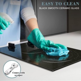 Hobsir hob 2 Burner Electric Cooktop, 110v Electric Burner Stove Top 1