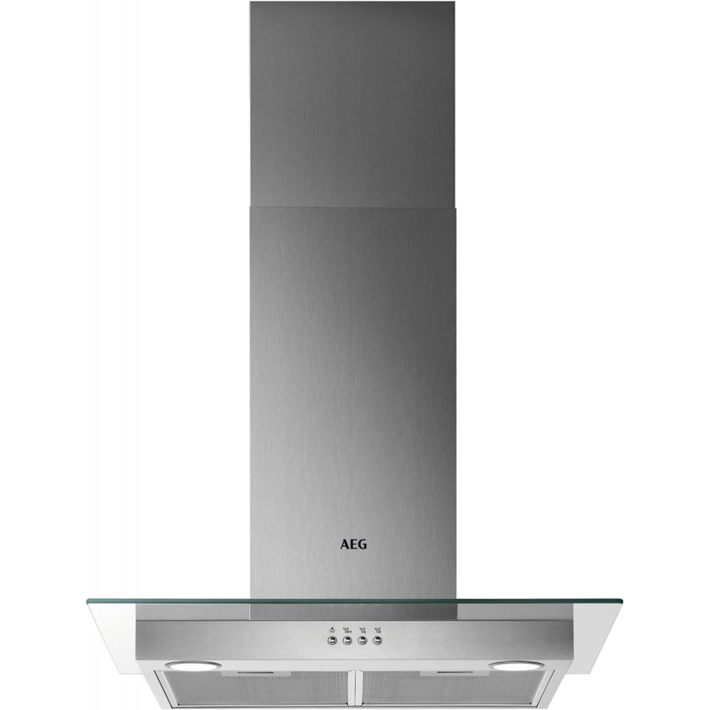AEG Glass Cooker Hood 60cm DTB3654M, 3 speeds, Extractor Hood With Pow