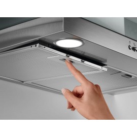 AEG Glass Cooker Hood 60cm DTB3654M, 3 speeds, Extractor Hood With Pow