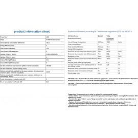 AEG Glass Cooker Hood 60cm DTB3654M, 3 speeds, Extractor Hood With Pow