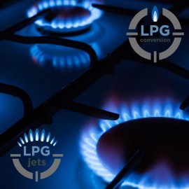 Cookology GH700SS 70cm 5 Burner Gas Hob with Cast Iron Pan Supports, W