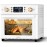 LLIVEKIT 26L Air Fryer Oven, Oil Free Air Fryer with 14 Programmes, 36