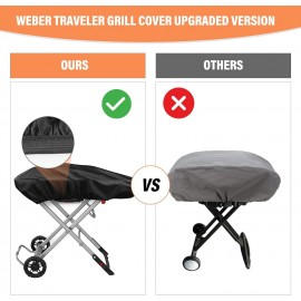 Gas Grill Covers for Weber Gas Grill Traveler LP Black 9010053 Barbecu
