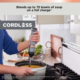 BLACK+DECKER Kitchen Wand Cordless Immersion Blender, 3 in 1 Multi Too