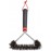 Weber 6277 30 cm Three-Sided Grill Brush, Black/Silver