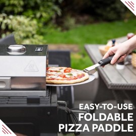 George Foreman Pizza Oven 12 BBQ Grill Top with Paddle, Suitable on Ch