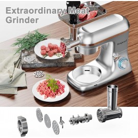 Vospeed 9 IN 1 Stand Mixer, 850W Tilt-Head Multifunctional Electric Mi