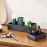 Navaris Bamboo Storage Boxes - Set of 2 Wooden Stackable Box Organiser