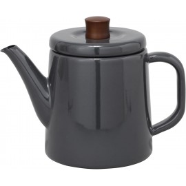 Noda Enamel Kettle, 0.3 gal (1.5 L), Enameled Porchka Pot, Made in Jap