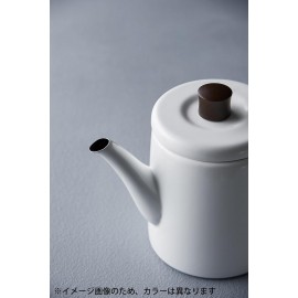Noda Enamel Kettle, 0.3 gal (1.5 L), Enameled Porchka Pot, Made in Jap
