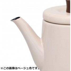 Noda Enamel Kettle, 0.3 gal (1.5 L), Enameled Porchka Pot, Made in Jap