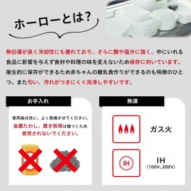 Noda Enamel Kettle, 0.3 gal (1.5 L), Enameled Porchka Pot, Made in Jap