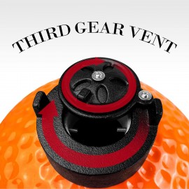 Ceramic Charcoal BBQ Kamado Grill Smoker - Portable Tabletop Cadet Ser