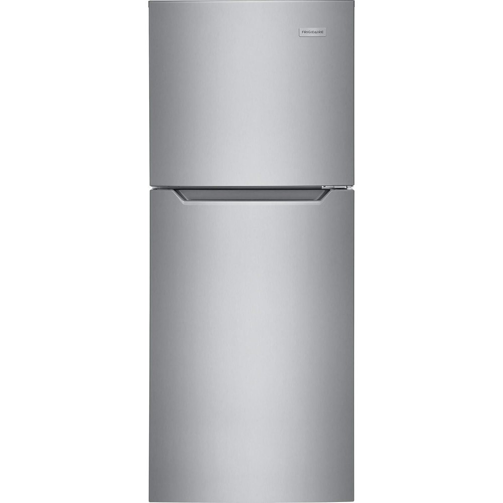 Frigidaire 11.6 Cu. Ft. Compact ADA Top Freezer Refrigerator in Brushe