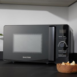Salter EK5653MBLK Kuro 20L Digital Microwave – 800 W Solo Freestanding