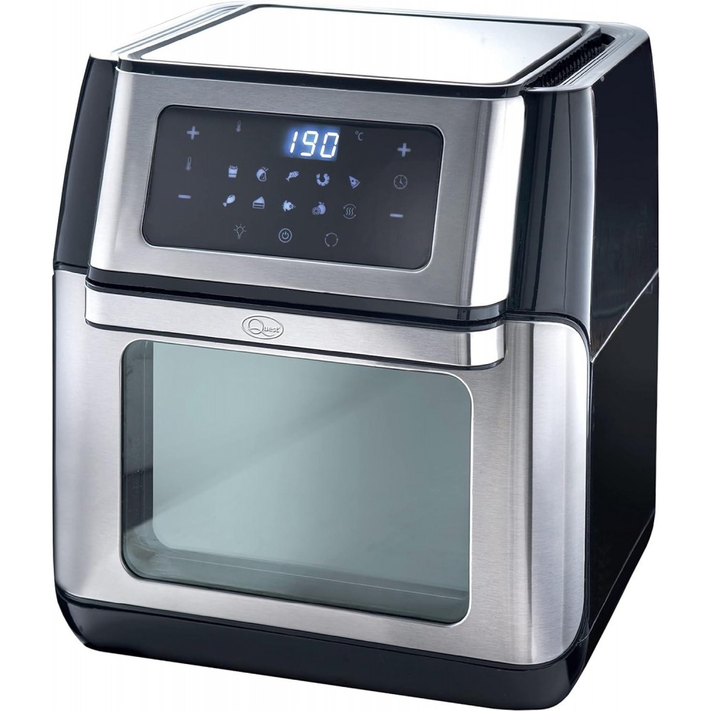 Quest 12L Digital Air Fryer Oven/Large Family Size / 5 in 1/6 Accessor