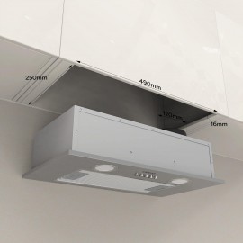 CIARRA Integrated Cooker Hood 52cm CBCS5913A Stainless Steel Built in