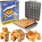 Building Brick Electric Waffle Maker- Cook Fun, Buildable Waffles, Pan
