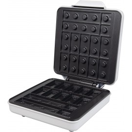 Building Brick Electric Waffle Maker- Cook Fun, Buildable Waffles, Pan