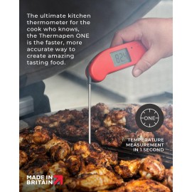 Thermapen ONE Digital Meat Thermometer — Instant 1 Second Readings, IP