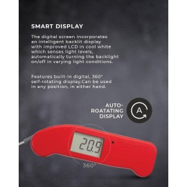 Thermapen ONE Digital Meat Thermometer — Instant 1 Second Readings, IP