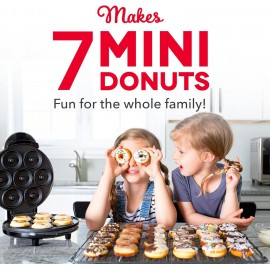 DASH Mini Donut Maker Machine for Kid-Friendly Breakfast, Snacks, Dess