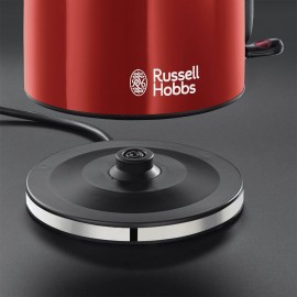 Russell Hobbs 20412 Stainless Steel Electric Kettle, 1.7 Litre, Red
