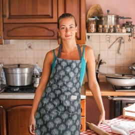 Lanzn 2 PCS PVC Apron For Women, Cooking Apron Waterproof Kitchen Apro