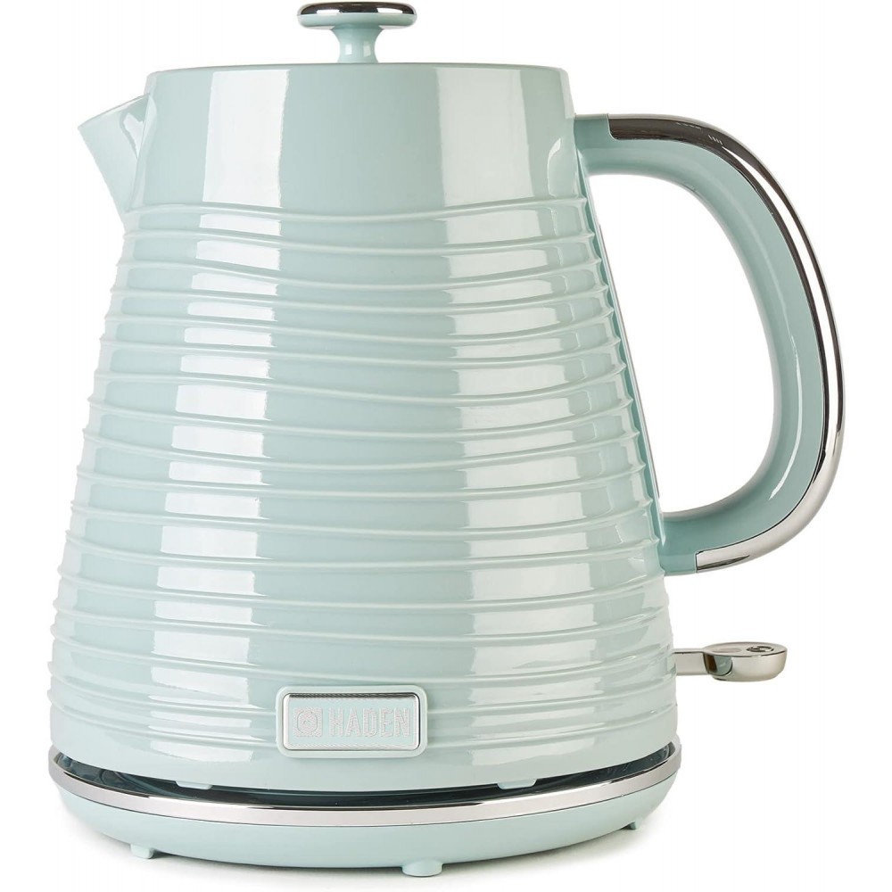 Haden Devon Green Kettle - 1.7L Capacity, BPA-Free - Auto-shutoff & Bo