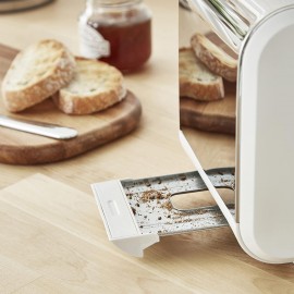 Salton Swan Nordic Toaster 2 Slice, 3 Modes with 6 Power Settings, Sli