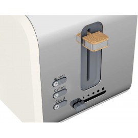 Salton Swan Nordic Toaster 2 Slice, 3 Modes with 6 Power Settings, Sli
