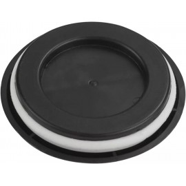 SIZI LTD 6L Black Kitchen Triple Cereal Dispenser Dry Food Storage Con