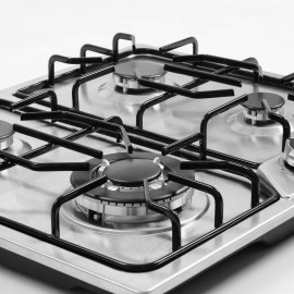 22″x20″ Built in Gas Cooktop 4 Burners Stainless Steel Stove with NG/L