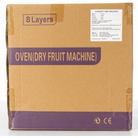 Kwasyo 8 Tray Stainless Steel Food Dehydrator, Dryer uk with 30-90°C A